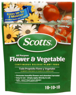 All Purpose Flower & Vegetable Continuous Release Plant Food, 3 Lbs.