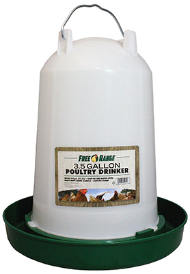 Poultry Drinker, 3.5 Gallon