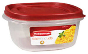 Food Storage Container with Easy-Find Lid, Racer Red, 5 Cup