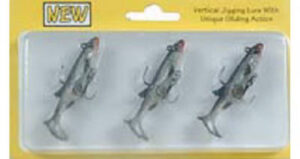 Minnow Lure with Treble Hook, 3-Pk.