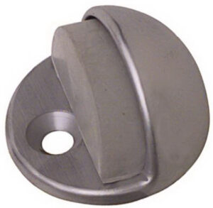 Doorstop, Floor, Low-Dome, Chrome