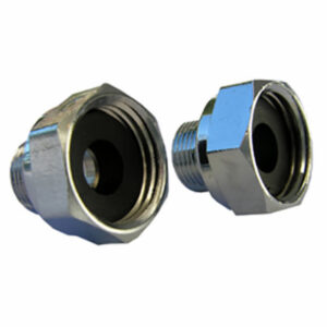 Brass Faucet Adapter, 1/2 Female x 3/8-In. Male, 2-Pk.