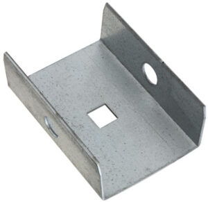 Galvanized Barn Door Rail End Cap