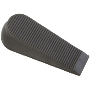 Door Stop, Super Wedge, Gray, 6 In.
