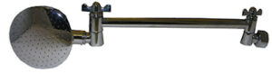 Chrome-Plated Adjustable Shower Arm