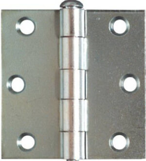 2-Pk., 2-1/2 x 2-1/2 In. Zinc Broad Light-Duty Hinges