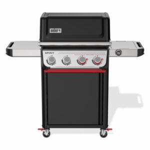 NEW! Spirit EP-425 LP Gas Grill, 4 Burners & Sear, Digital Thermometer, Black