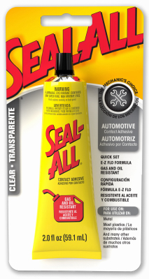 All-Purpose Contact/Automotive Adhesive, Clear, 2 oz.
