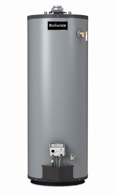 Water Heater, Gas, 40,000 BTU, 50 Gallons