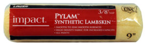 Pylam Paint Roller Cover, Synthetic Lambskin, 3/8 x 9 In.