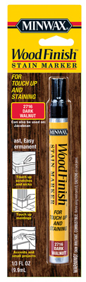 Wood Finish Stain Marker, Dark Walnut, .33 oz.