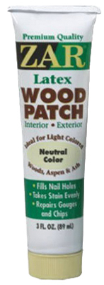 Latex Wood Patch, Interior/Exterior, Golden Oak, 3 oz.