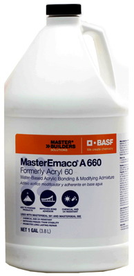 A 660 Cement Bonding Agent, 1 Gallon