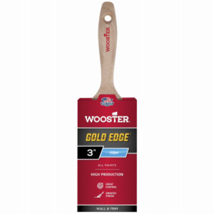Gold Edge Varnish Brush, 3 In.