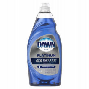 Platinum Dishwashing Dish Soap, Refreshing Rain Scent, 24-oz.