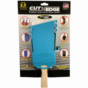 Cut-N-Edge Ultimate Paint Brush Edger & Guard, With 2.5 In. Brush