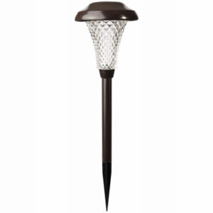 Solar Stake Lights, Bronze Metal, 2-Pk.