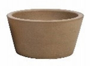 Brown Clay Planter, 8.5 In.