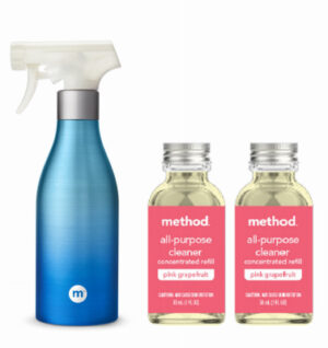 All-Purpose Cleaner Starter Kit, Pink Grapefruit Scent, (1) 14 oz. Bottle & (2) 1 oz. Refills