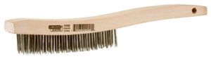 Stainless-Steel Wire Brush, 3 x 19 In.