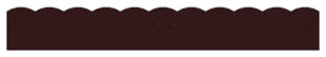 Border Edging, Scalloped Top, Bronze, 5 x 36-In.