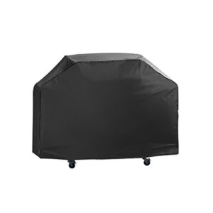 Gas Grill Cover, Black, Large, 65 x 20 x 40 In.