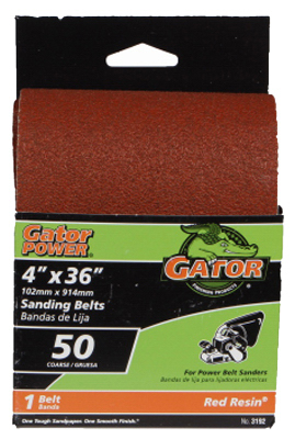 4 x 36-In. 50-Grit Bi-Directional Sanding Belt