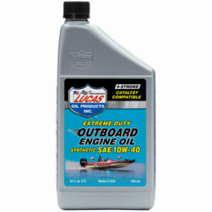 10W-40 Extreme Duty Synthetic 4-Stroke Outboard Engine Oil, Qt.