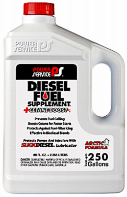 Diesel Fuel Supplement + Cetane Boost, Anti-Gel, 64 oz.