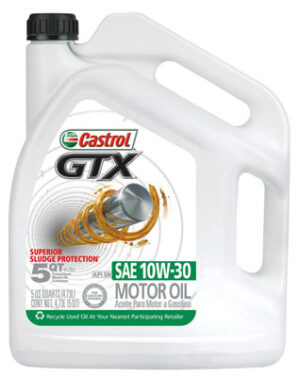 GTX Motor Oil, 10W-30, 5 Qts.