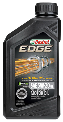 Edge Motor Oil, 5W-20, 1 Qt.