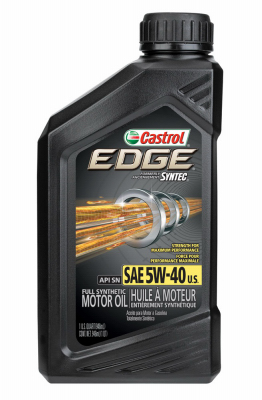 Edge 5W-40 Motor Oil, 1 Qt.
