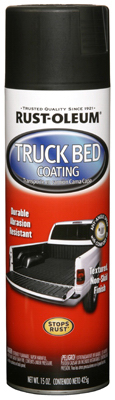 Truck Bed Spray Coating, Black, 15-oz.