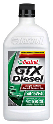 GTX 15W-40 Diesel Motor Oil, 1-Qt.