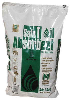 Clay Oil Spill Absorbent, 40 Lbs.