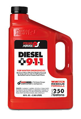 Diesel 9-1-1 Fuel Additive, Winter Formula, 64 oz.