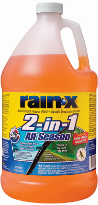 2-in-1 All Season Windshield Washer Fluid, 1 Gallon