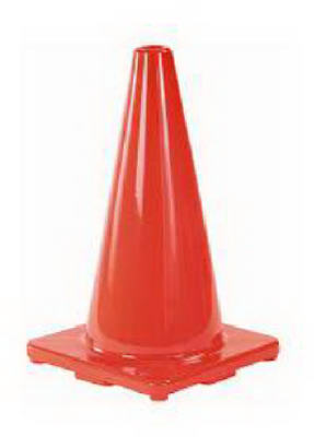 Orange Safety Cone, 18-In.