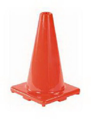 Orange Safety Cone, 12-In.