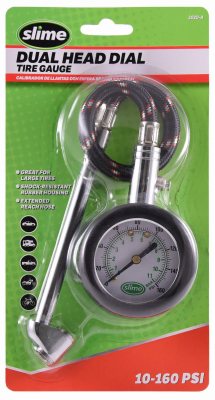 RV Gauge, Dual Head, 10-160 PSI