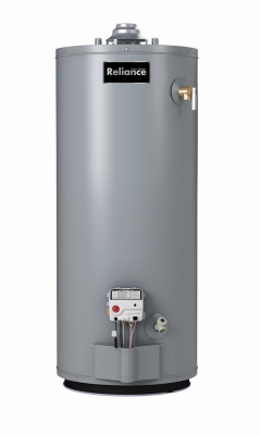 Water Heater, LP Gas, 37,000 BTU, 50 Gallons