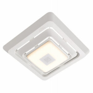 Sensonic Bathroom Exhaust Fan Grille/Cover With Bluetooth Speaker, LED Light