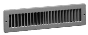 Toe Space Grill, Brown Steel, 10 x 2 In.
