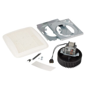 QuicKit Bathroom Fan Upgrade Kit, 60 CFM Motor & Cover