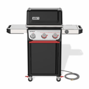 NEW! Spirit EP-325 Natural Gas Grill, 3 Burners & Sear, Digital Thermometer, Black
