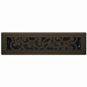 Signature Series Floor Register, Bronze Age Wonderland, Steel, 2-1/4 x 12 In.