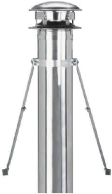 Chimney Pipe Roof Brace Kit, 8-In.