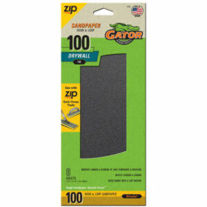 Drywall Hook & Loop Sandpaper, 100-Grit, 6-Ct.