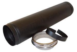Smoke/Stove Pipe Vertical Installation Kit, 6-In.