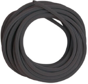 Screen Spline, Black Vinyl, .120, 1/8 In. x 25 Ft.